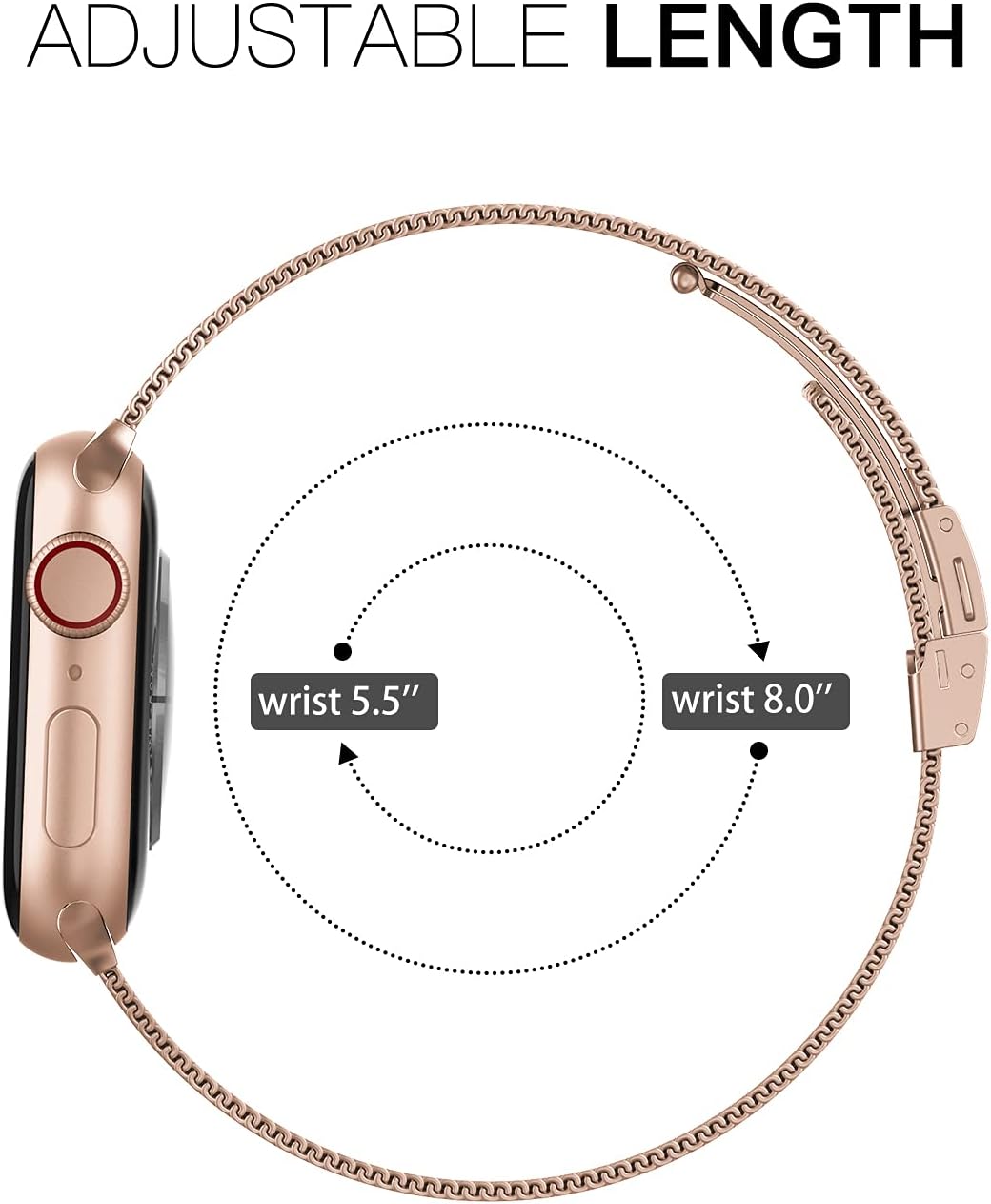 Thumbnail 4 de EDIMENS Metal Strap for Apple Watch 38/40/41mm