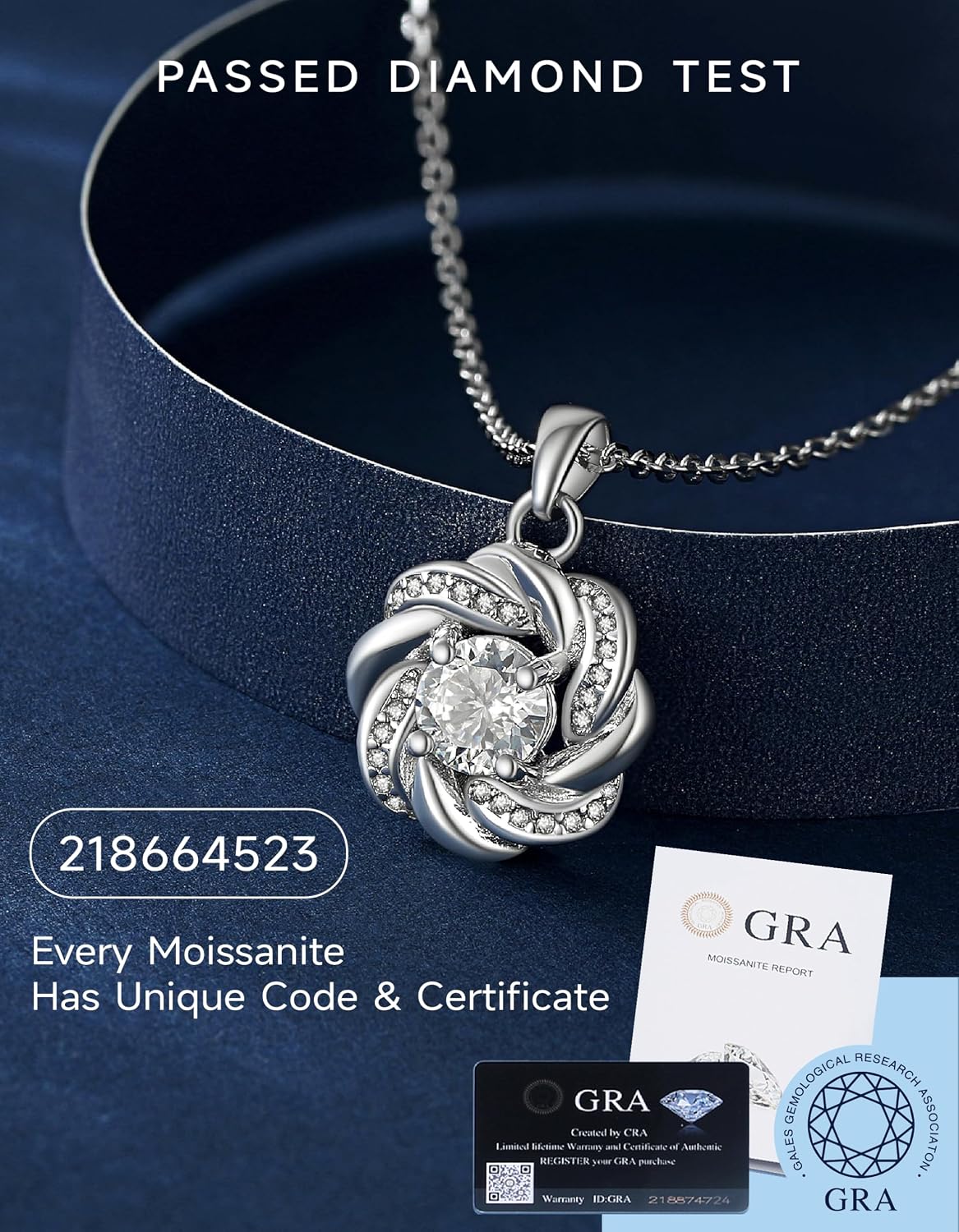 Detalle 2 de MomentWish Collar de Plata 925 1 quilate
