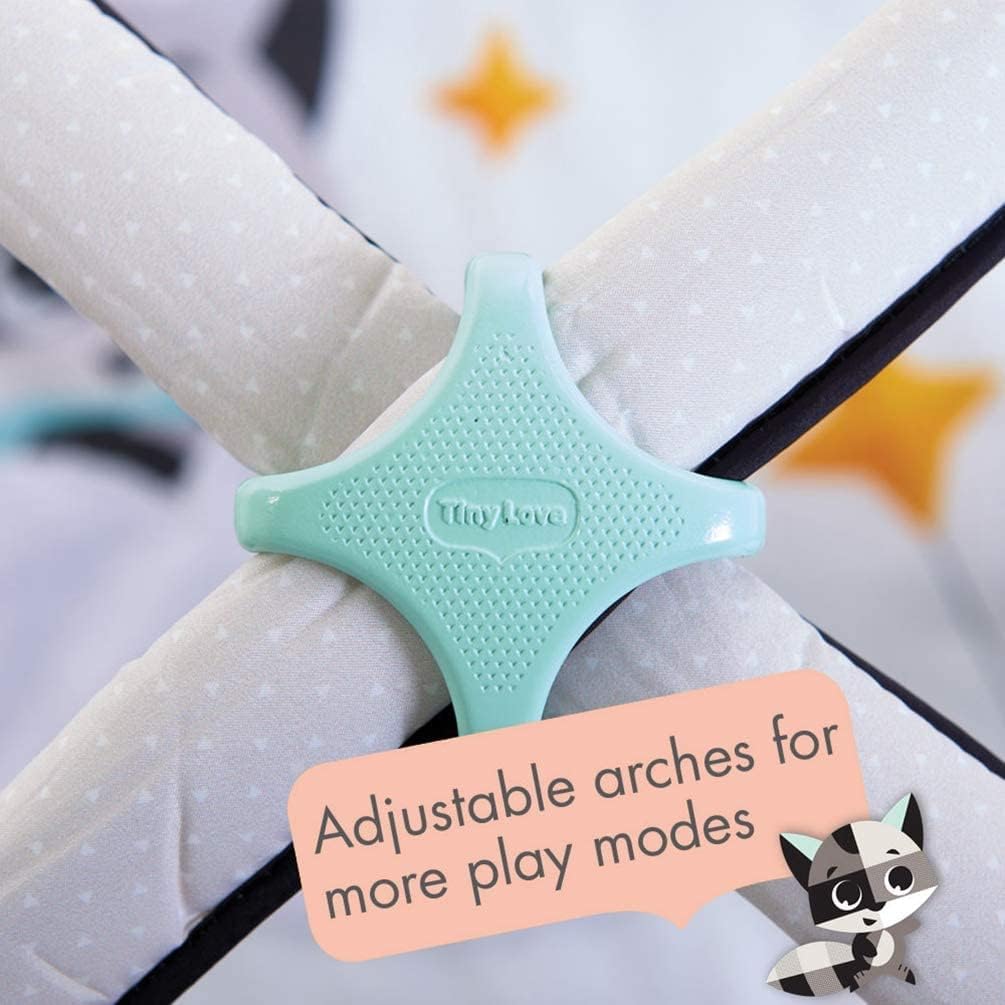 Thumbnail 2 de Tiny Love Black & White Gymini: 2-in-1 Musical Baby Play Mat