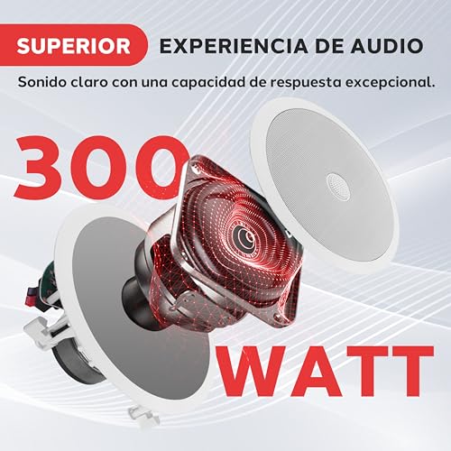 Thumbnail 1 de Pyle Altavoces Empotrables Techo 8” con Tweeter Titanium 🎶