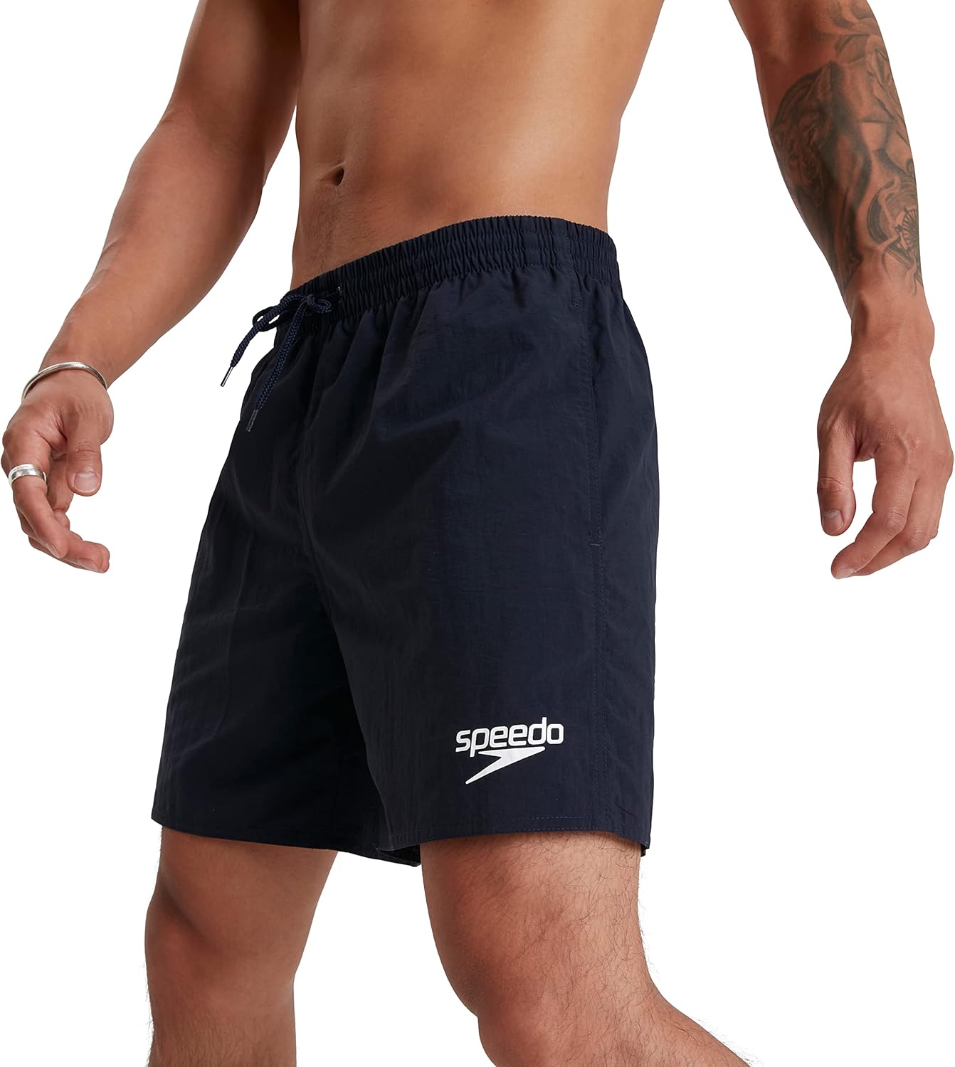 Detalle de Speedo Herren Essentials 16" Wassershort (1er Pack) – zuverlässige Pool- und Strandshorts