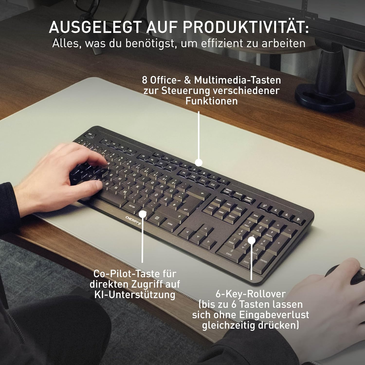 Thumbnail 3 de CHERRY Stream Keyboard Ultimate 4 Geräte