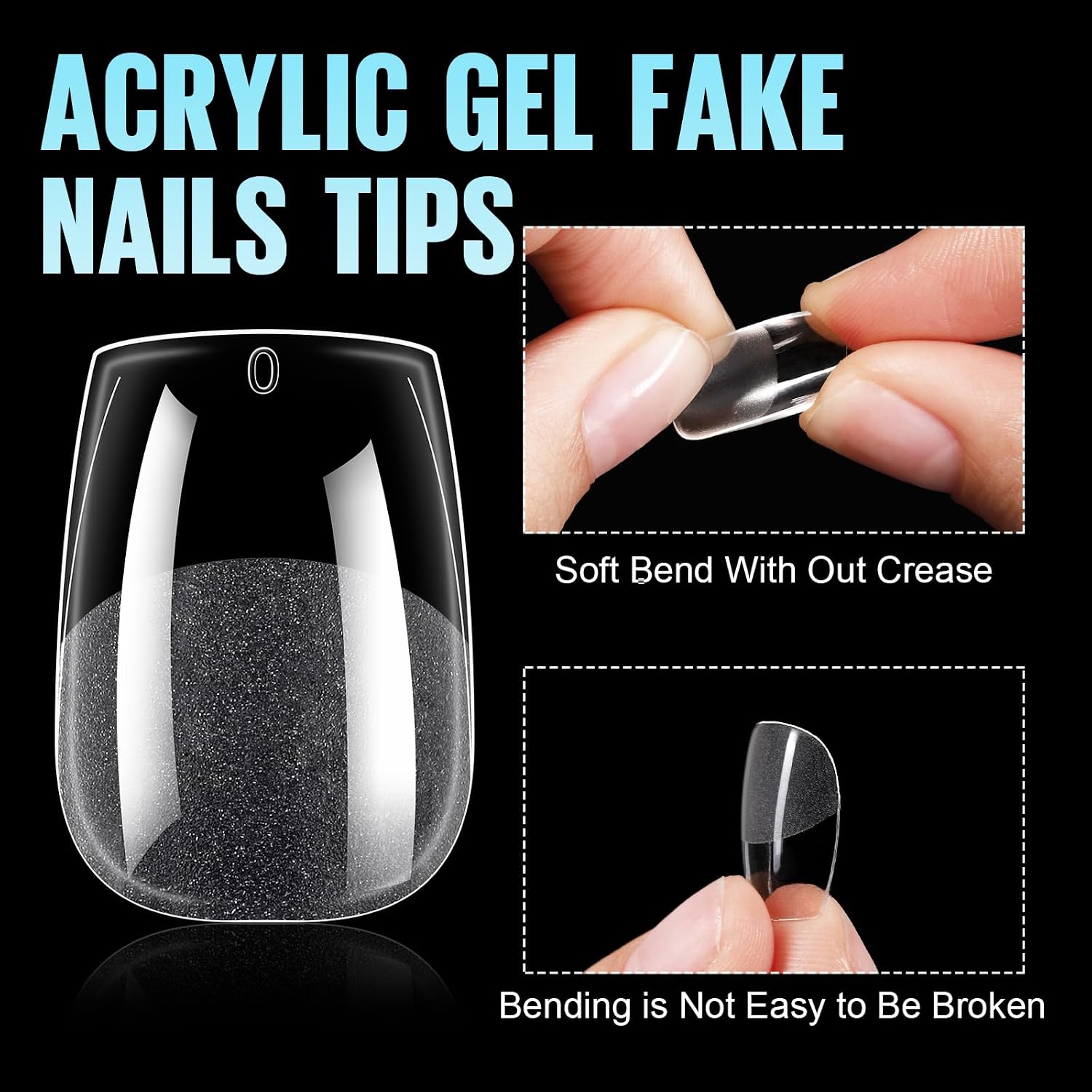 Thumbnail 3 de TOMICCA Nail Tips, 240-piece set