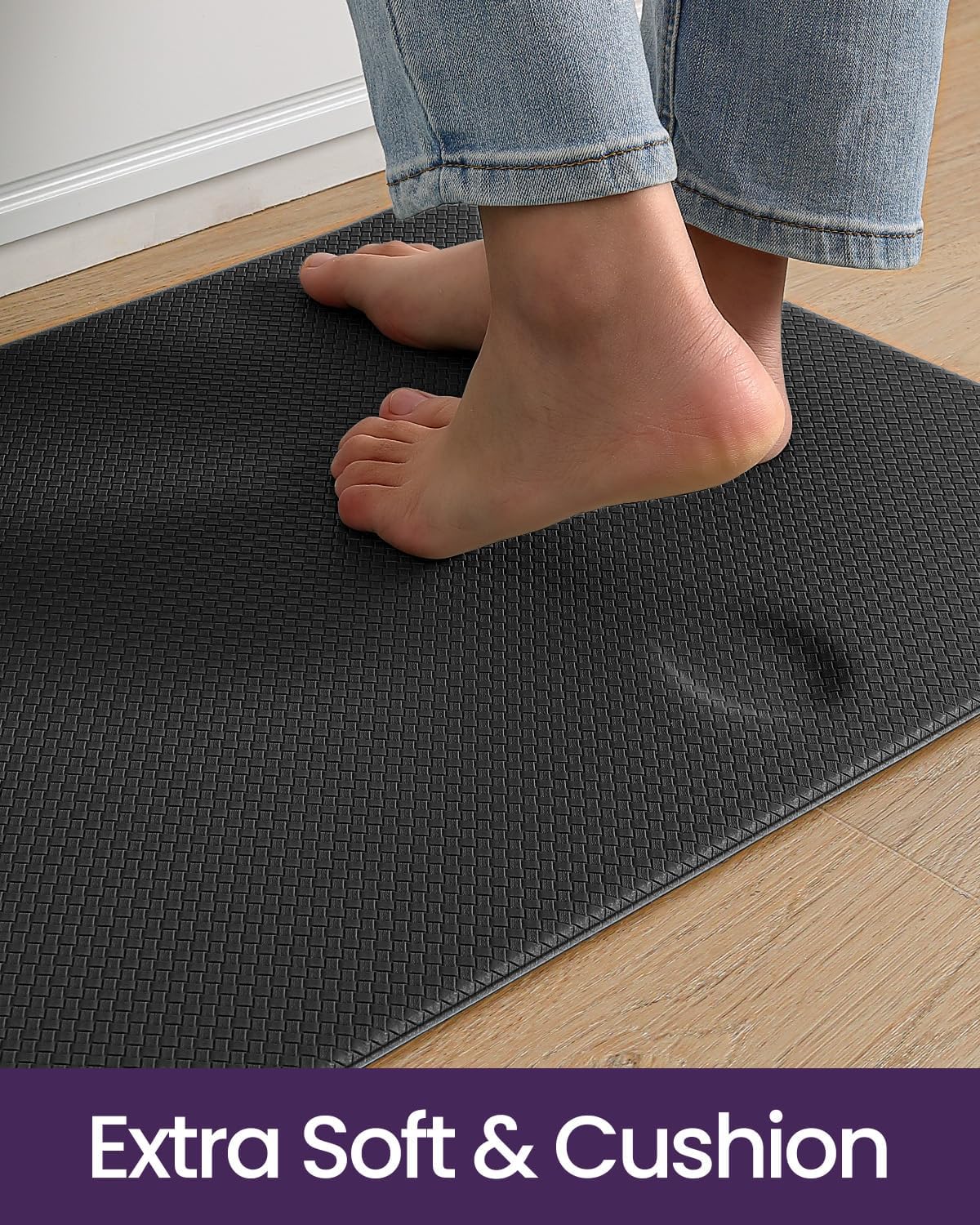 Thumbnail 5 de DEXI Kitchen Floor Mat set 17x29 & 17x59 anti-fatigue 🏠