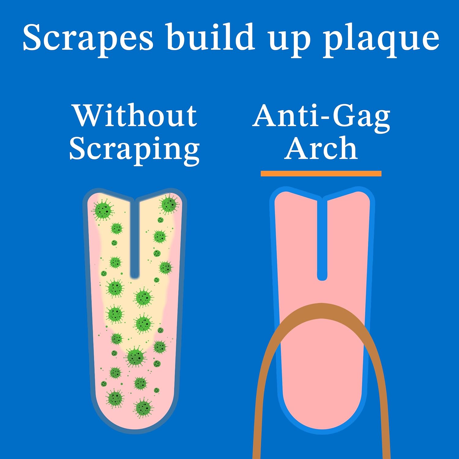 Thumbnail 6 de Mouthology Copper Tongue Scraper for Adults (2 Pack) — metal tongue cleaner to reduce bad breath