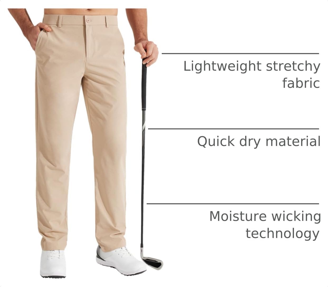 Thumbnail 3 de Libin Libin Mens Golf Pants Stretch Work Dress Pants