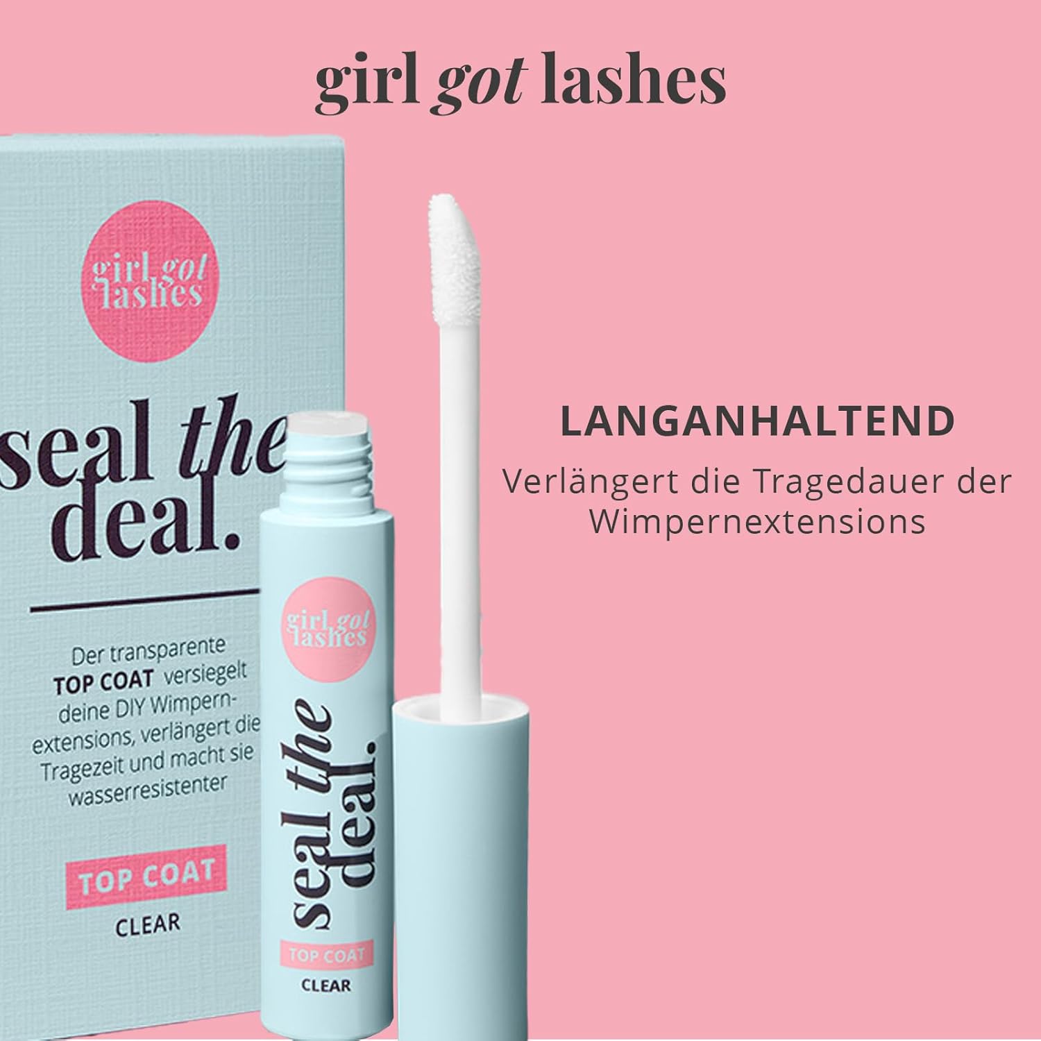Thumbnail 4 de Seal the Deal Top Coat Clear – Wasserresistent für DIY-Wimpernextensions von GirlGotLashes
