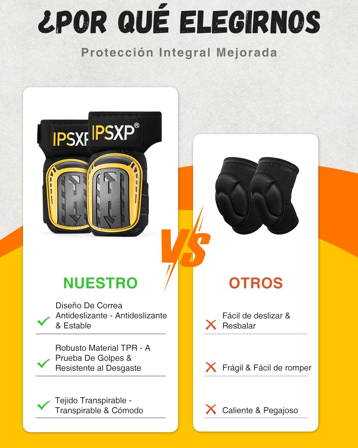 Thumbnail 4 de IPSXP Rodilleras de trabajo con gel 2025