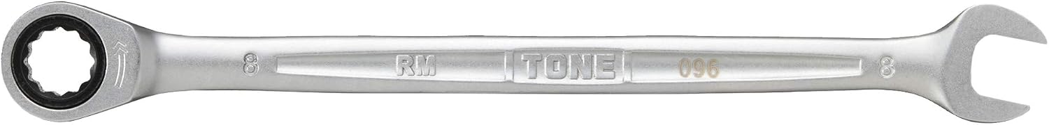 Detalle de TONE HPRM-08 ラチェットめがねレンチ 8mm・薄型ヘッド・72枚ギア