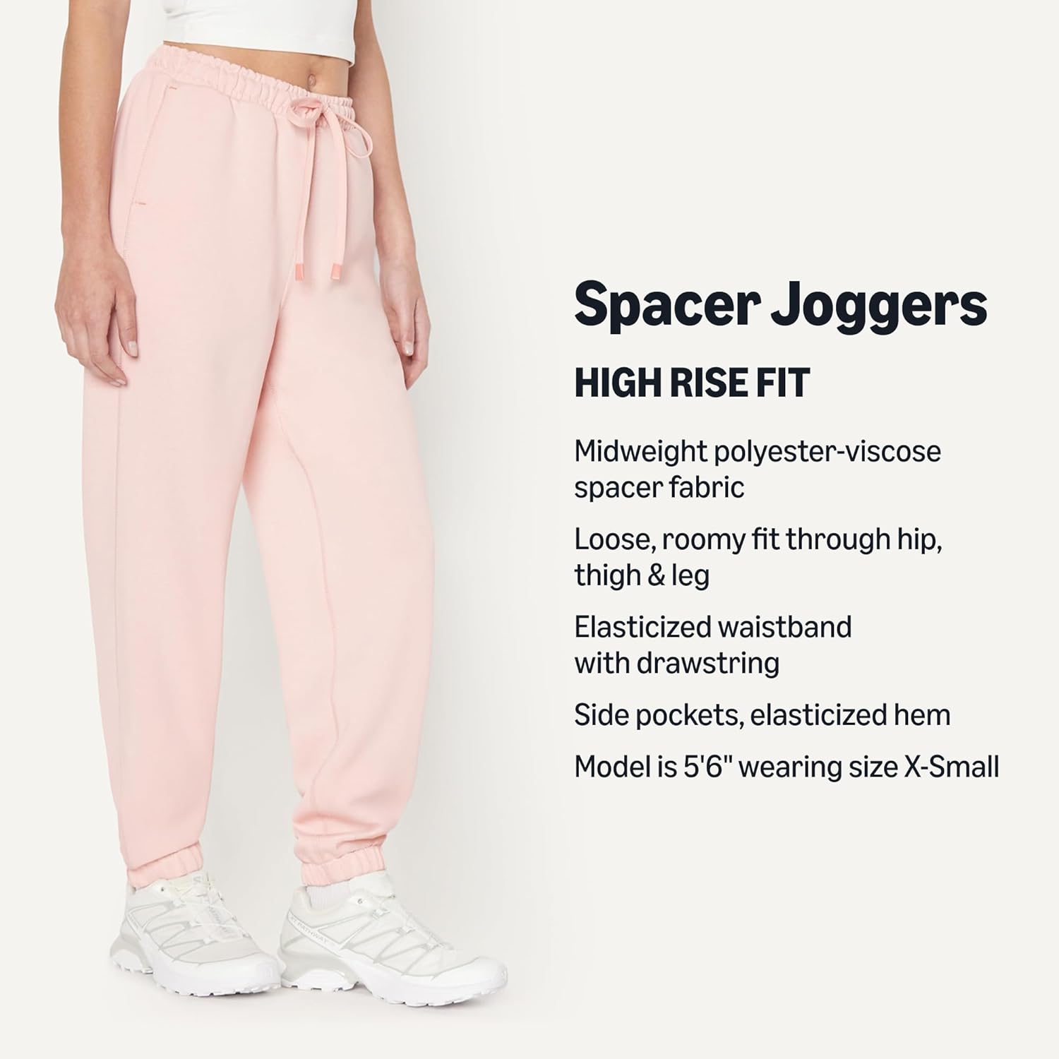 Thumbnail 2 de Amazon Essentials Women’s Athletic Mid Rise Loose Fit Lounge & Workout Jogger Pants