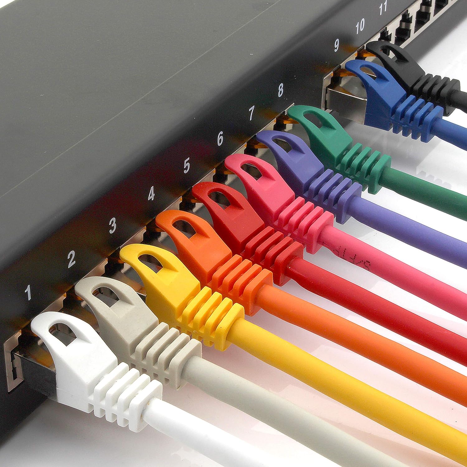 Detalle de 1aTTack.de Cat7-nätverkskabel 15 m med RJ45, koppar och S/FTP-skärmning