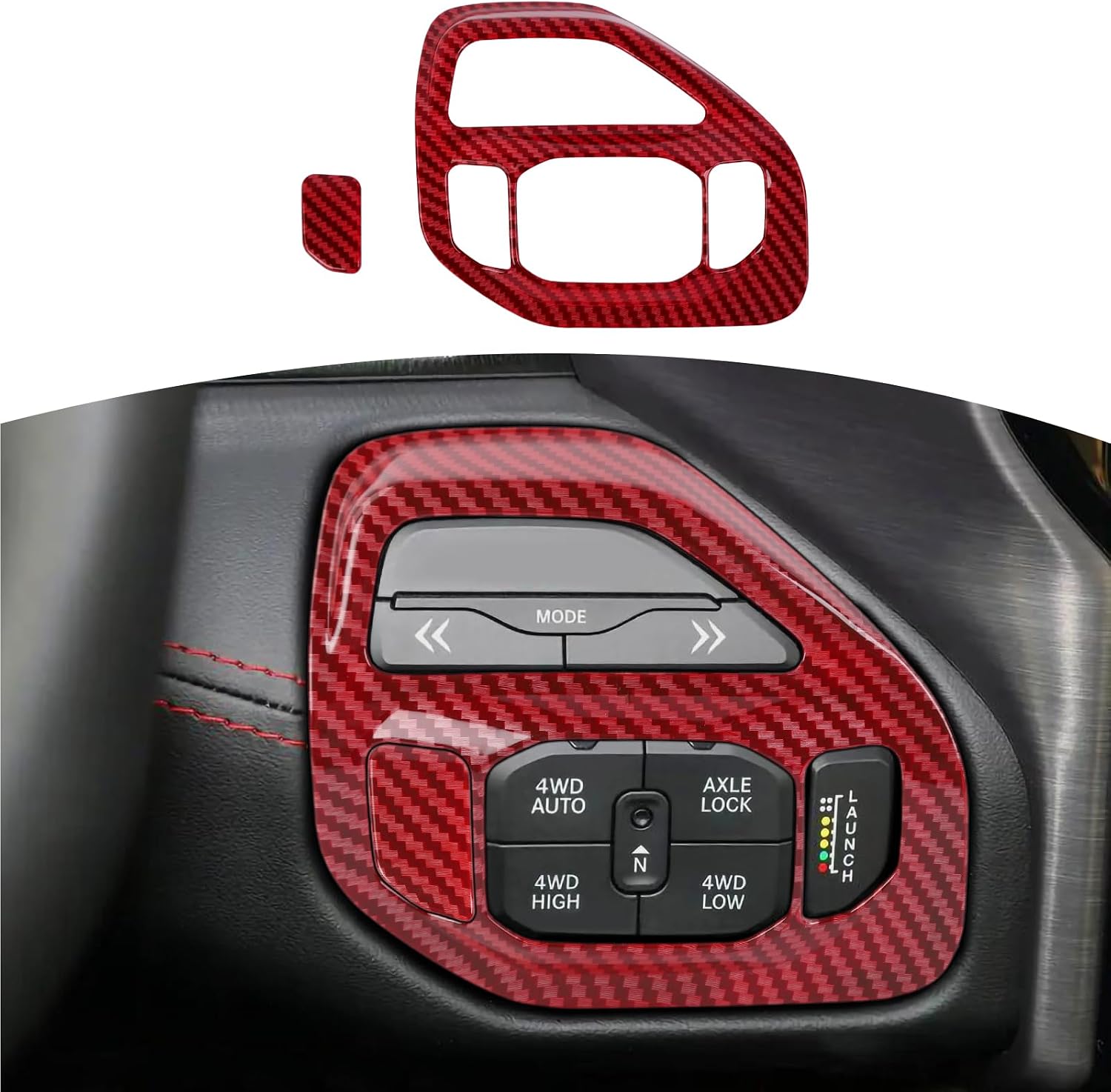 Detalle de JOSHELA RAM TRX Control Panel Trim Cover 2-Piece