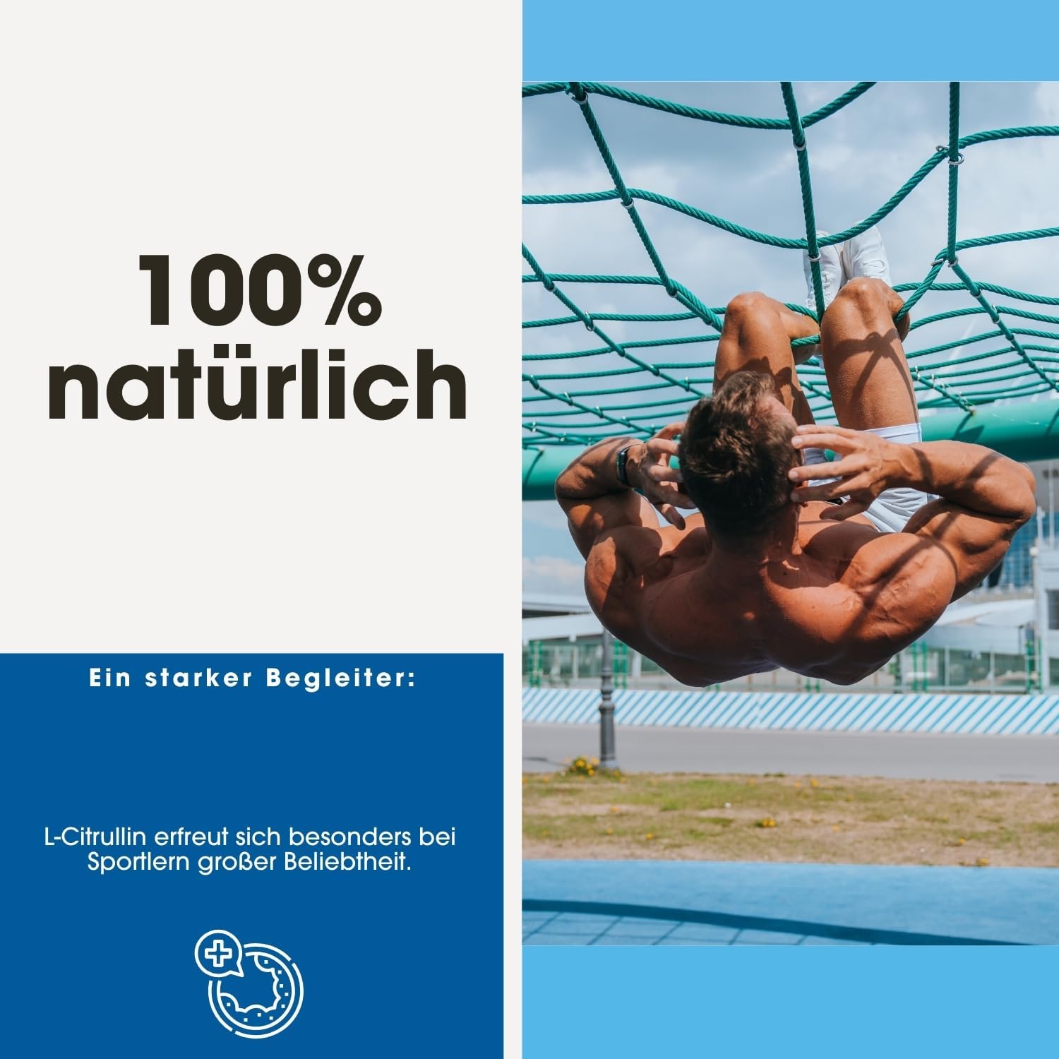 Detalle de Fair & Pure L-Citrullin 700mg – 210 Kapseln, vegan, hergestellt in Deutschland