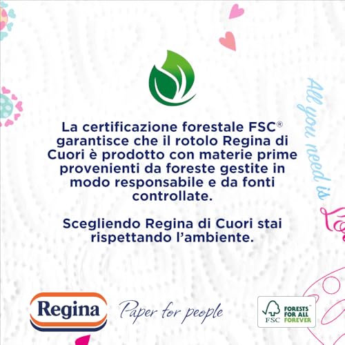 Detalle 1 de Regina di Cuori – 18 Rotoli di Carta Cucina a 2 Veli