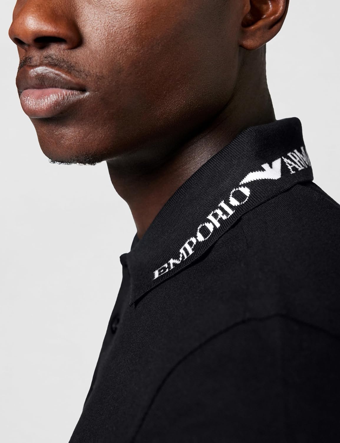 Detalle de Emporio Armani Polo Uomo - Polo a manica corta con logo aquila ricamato