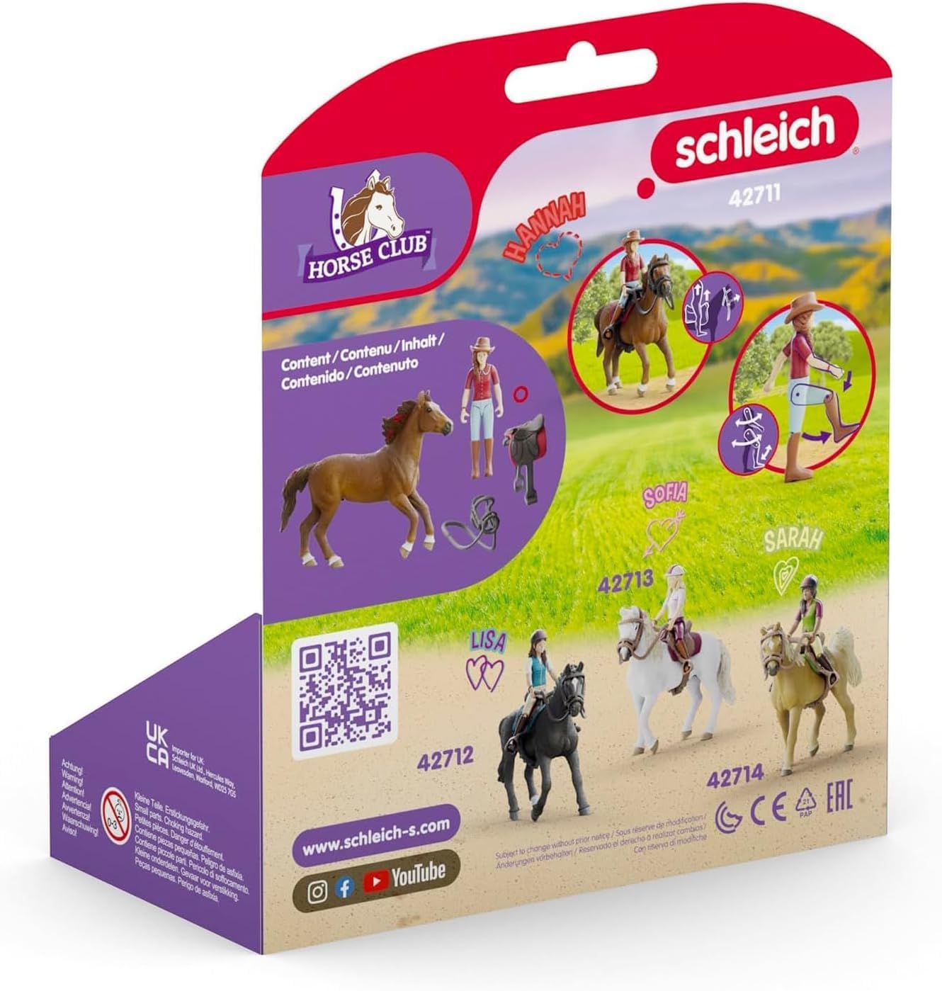 Thumbnail 6 de SCHLEICH Horse Club Hannah & Cayenne