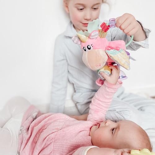 Thumbnail 5 de Playgro Unicorn Activity Rattle sonajero de peluche para 3 meses