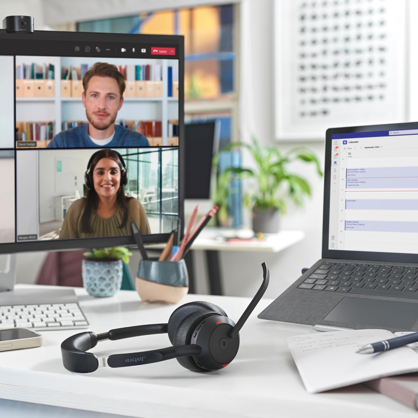 Detalle 2 de Jabra Evolve2 55 wireless headset