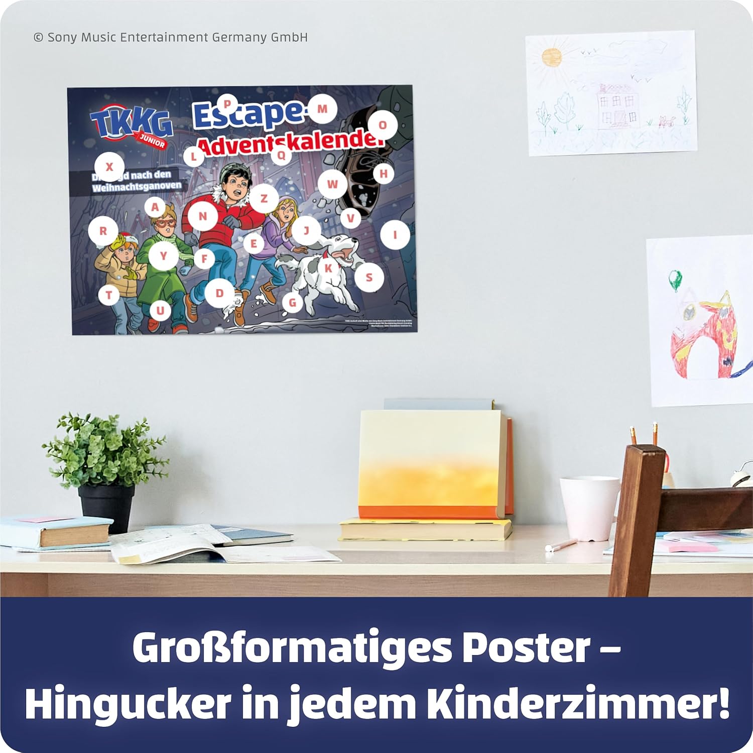 Thumbnail 5 de FRANZIS 67240 TKKG Junior Escape-Adventskalender: Die Jagd nach den Weihnachtsganoven