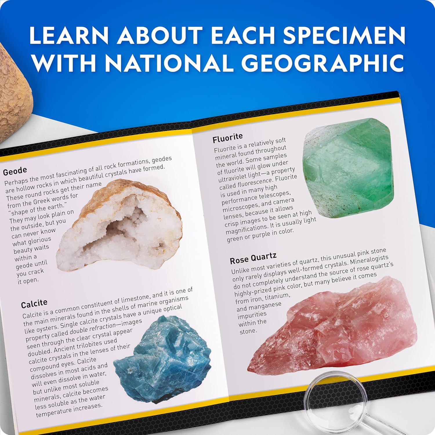 Thumbnail 4 de NATIONAL GEOGRAPHIC Mega Gemstone Dig Kit – Gemstones & Crystals Digging Kit