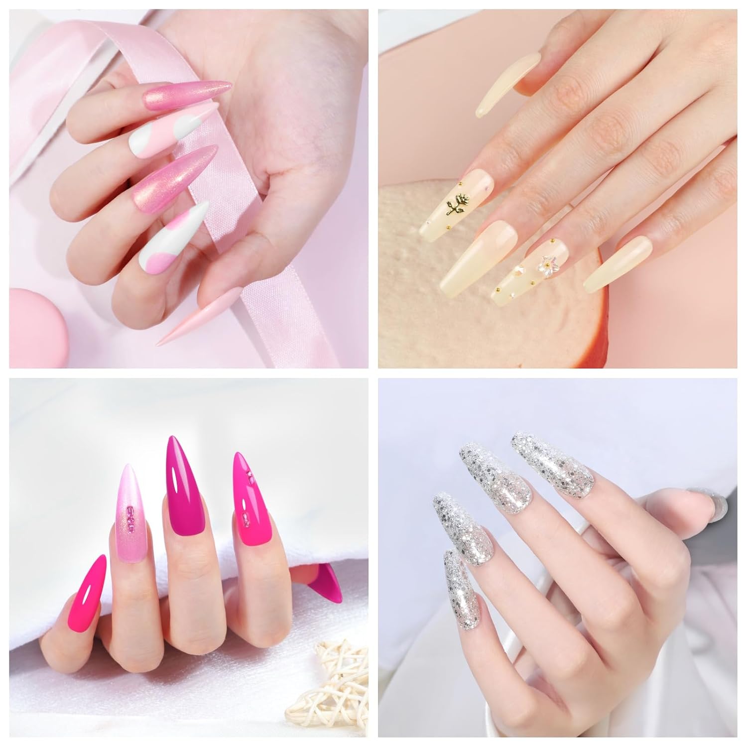 Thumbnail 2 de COSCELIA 53pcs Gel Nail Polish Kit with UV Light 💅