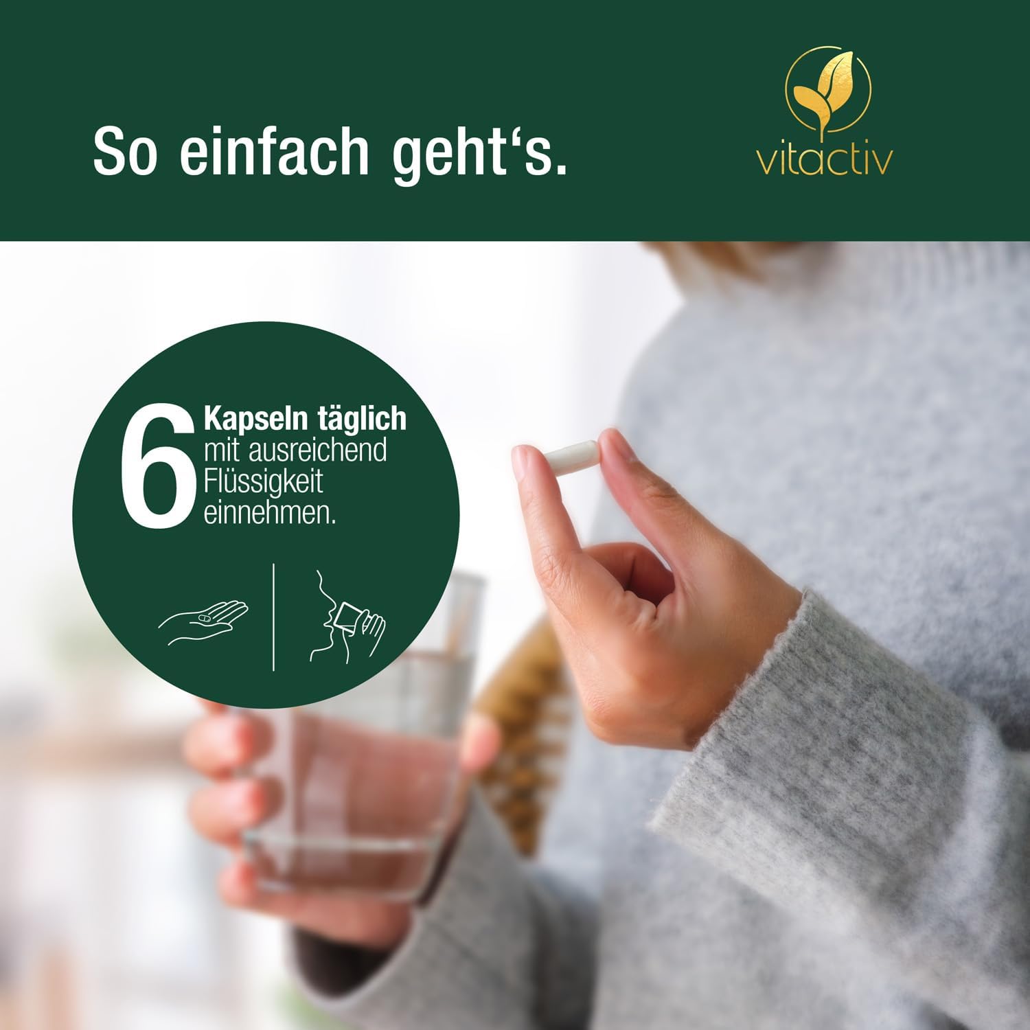 Thumbnail 4 de VITACTIV Arginin Komplex 3000 mg Hochdosiert