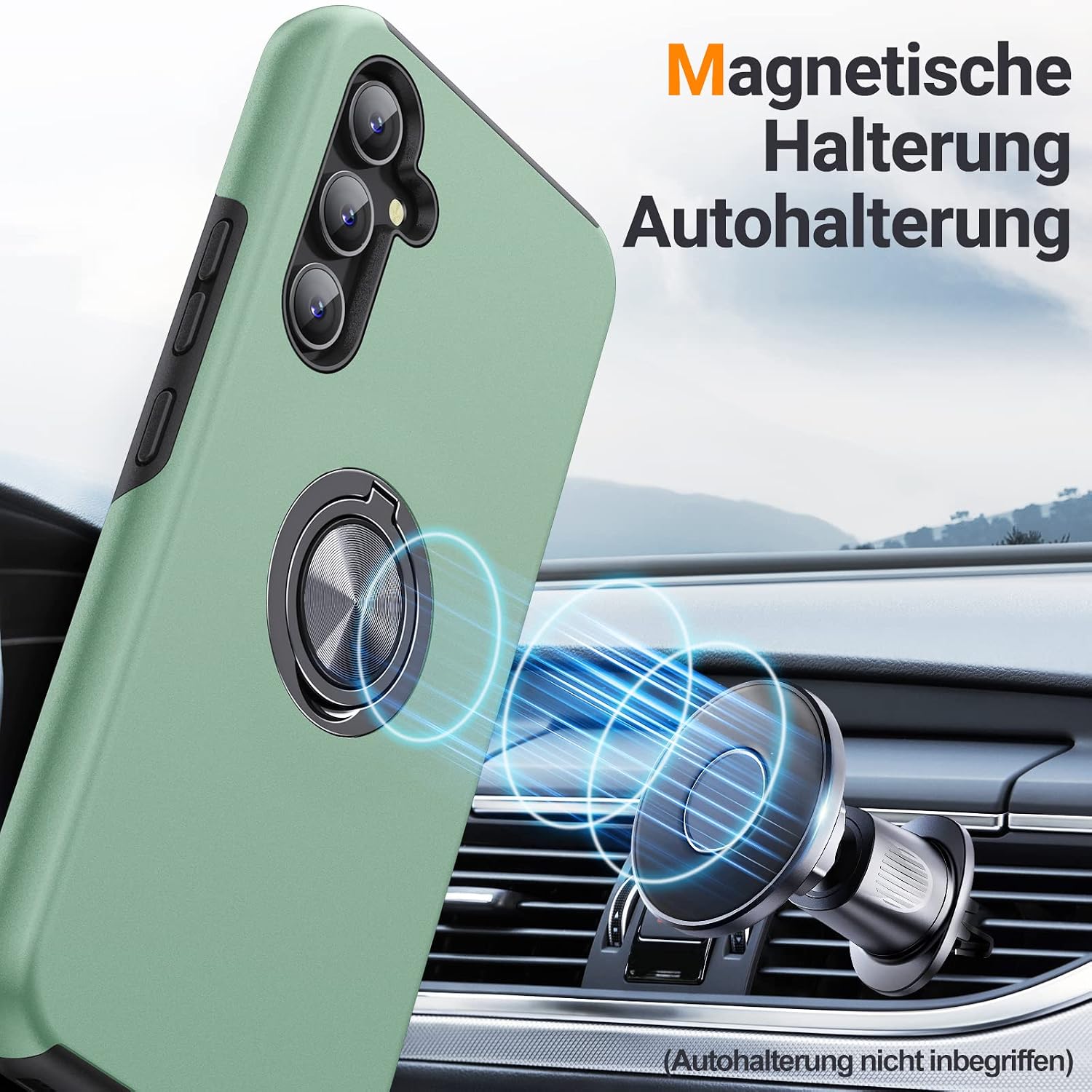 Thumbnail 4 de KOVASIA Hülle für Samsung Galaxy A54 5G 360° Ständer