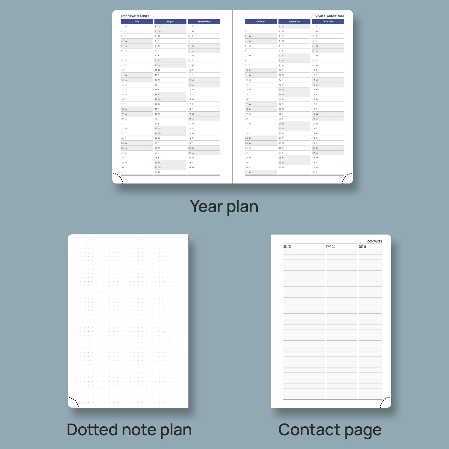 Detalle 1 de POPRUN Daily Planner A5