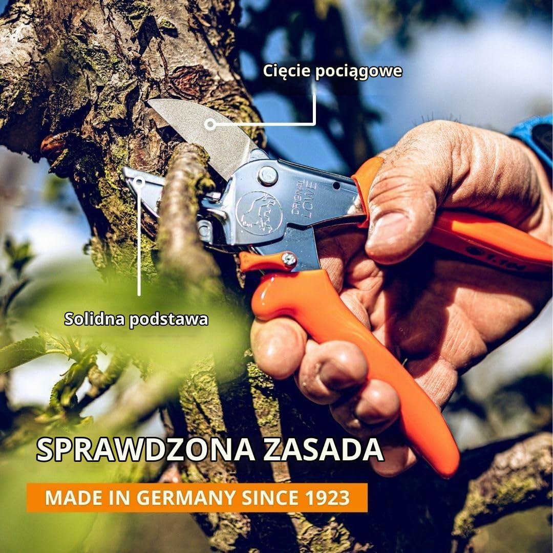 Detalle 2 de Original LÖWE 1.104 – sekator kowadełkowy do twardego drewna, cięcie do 22 mm