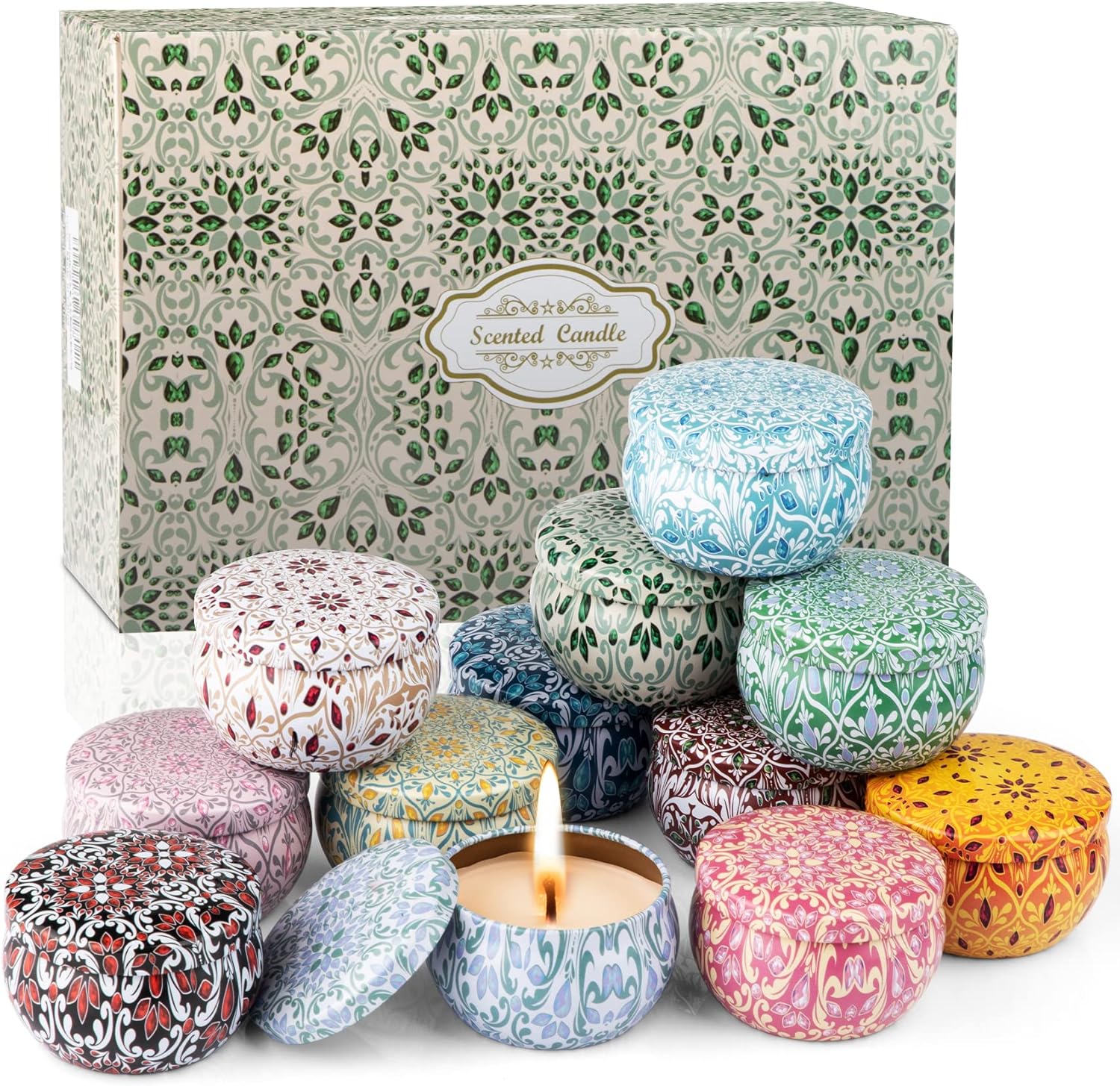 Thumbnail 2 de Dsclavacy Scented Candles 12 pack, 2.5 oz 🕯