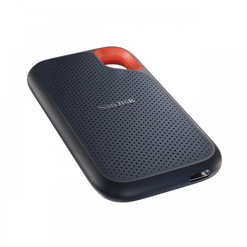Detalle de SanDisk Extreme SSD Externo V2 de 500 GB con USB-C: durabilidad y velocidad para tus datos