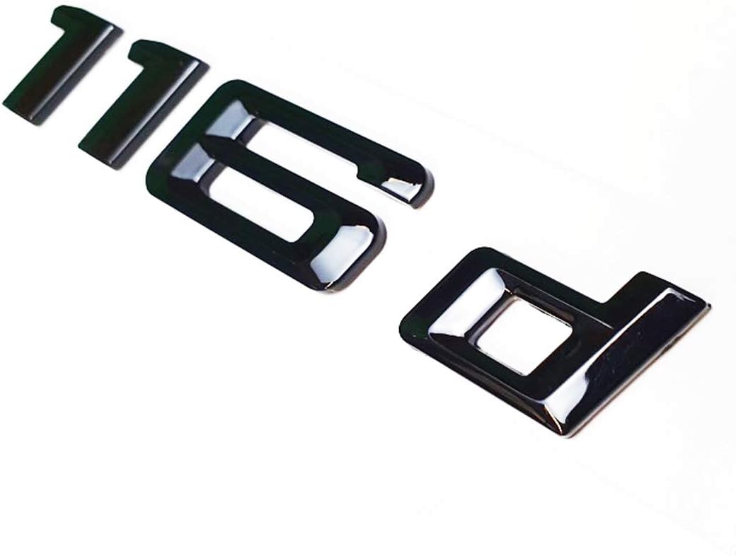Thumbnail 4 de MCK Auto 116d Black Glossy Rear Boot Emblem