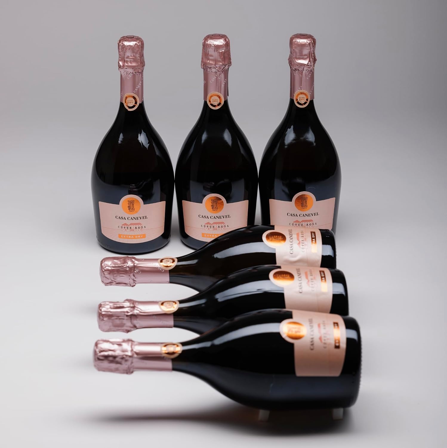 Thumbnail 3 de Casa Canevel Cuvée Rosa Extra Dry Vino Spumante Rosé 🍾 6x750ml