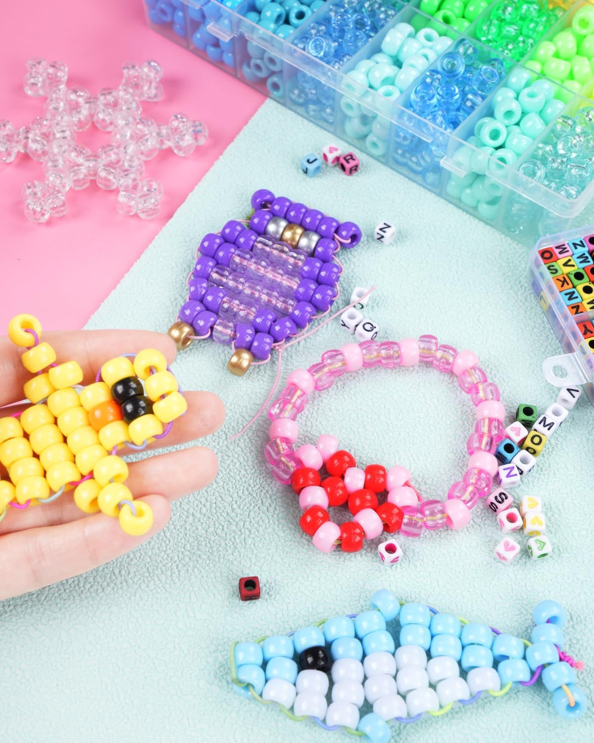 Thumbnail 4 de BestNow Bracelet Making Kit 4000pcs beads 🎨