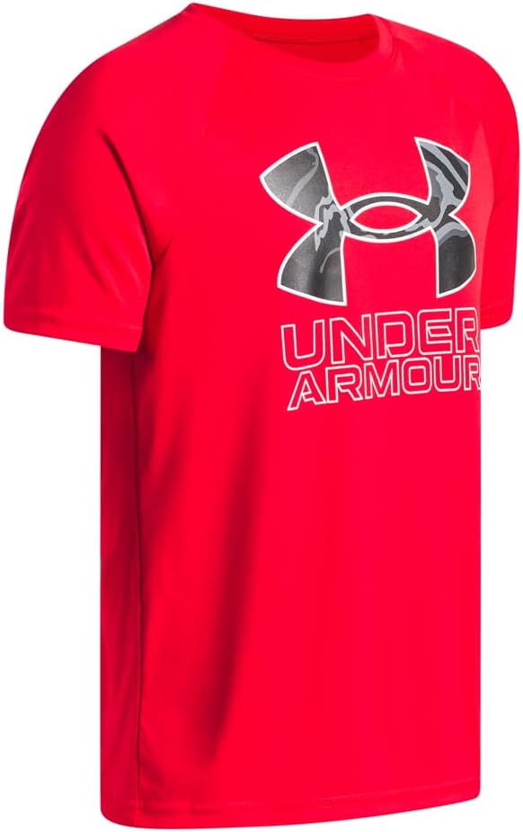 Detalle de Under Armour Kids' Tech Hybrid Print T-Shirt