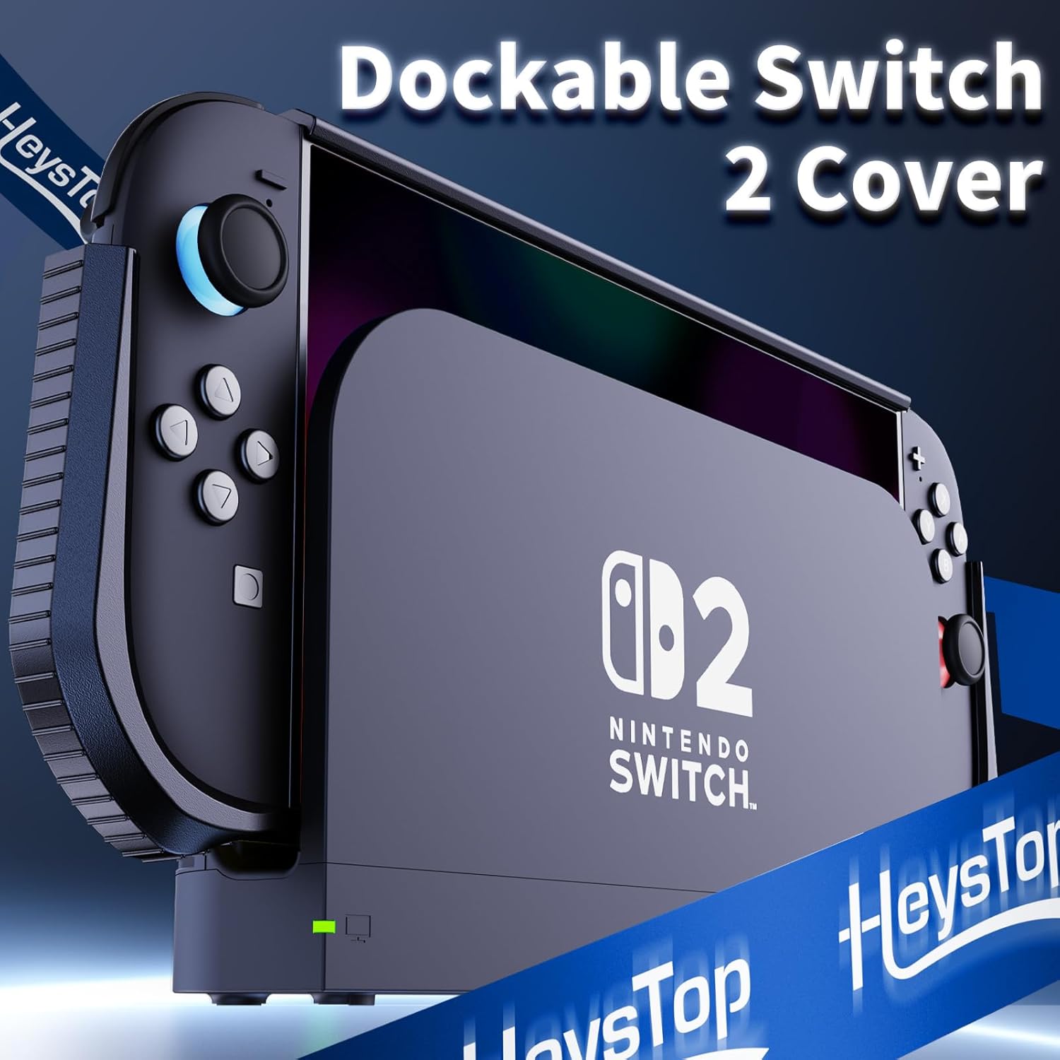 Thumbnail 1 de HEYSTOP Cover Protettiva per Nintendo Switch 2: Custodia TPU, Pellicola Temperata e Impugnature per una protezione leggera