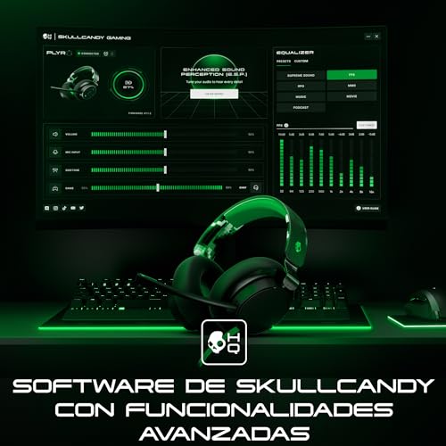 Thumbnail 4 de Skullcandy SLYR Pro 🎧 Auriculares Gaming Multiplataforma Verde