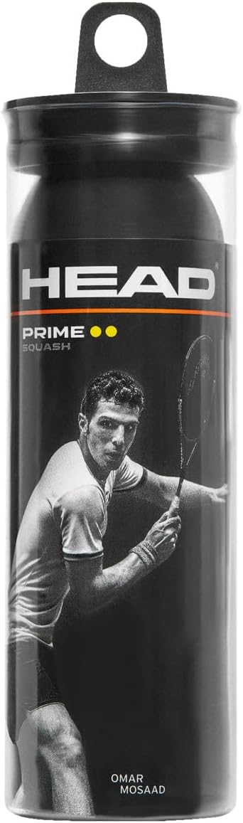 Head Prime Balles de Squash – rebond plus haut pour débutants et intermédiaires
