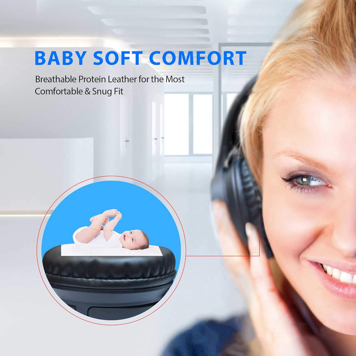 Thumbnail 4 de SUMVISION Wave RX Wireless Headphones 70hrs