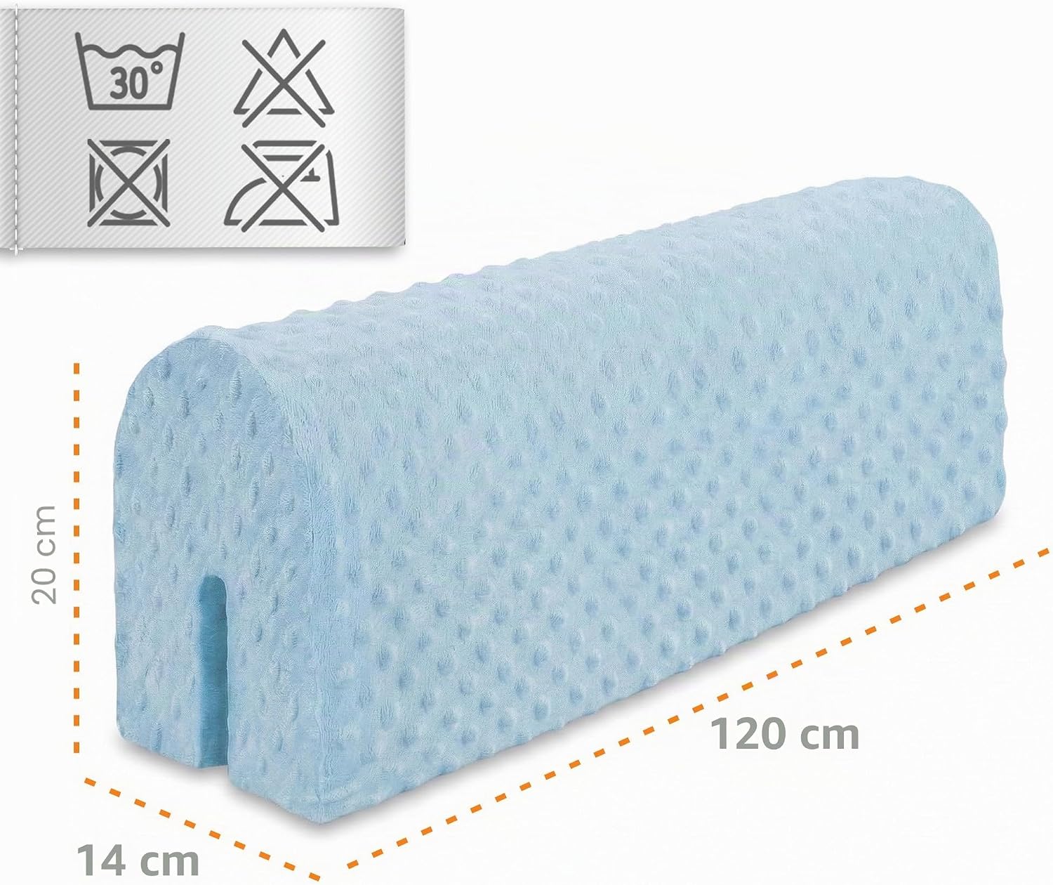 Thumbnail 1 de Totsy Baby Paracolpi Lettino Neonato antisoffoco 120 cm – Protezione bordi letto e culla