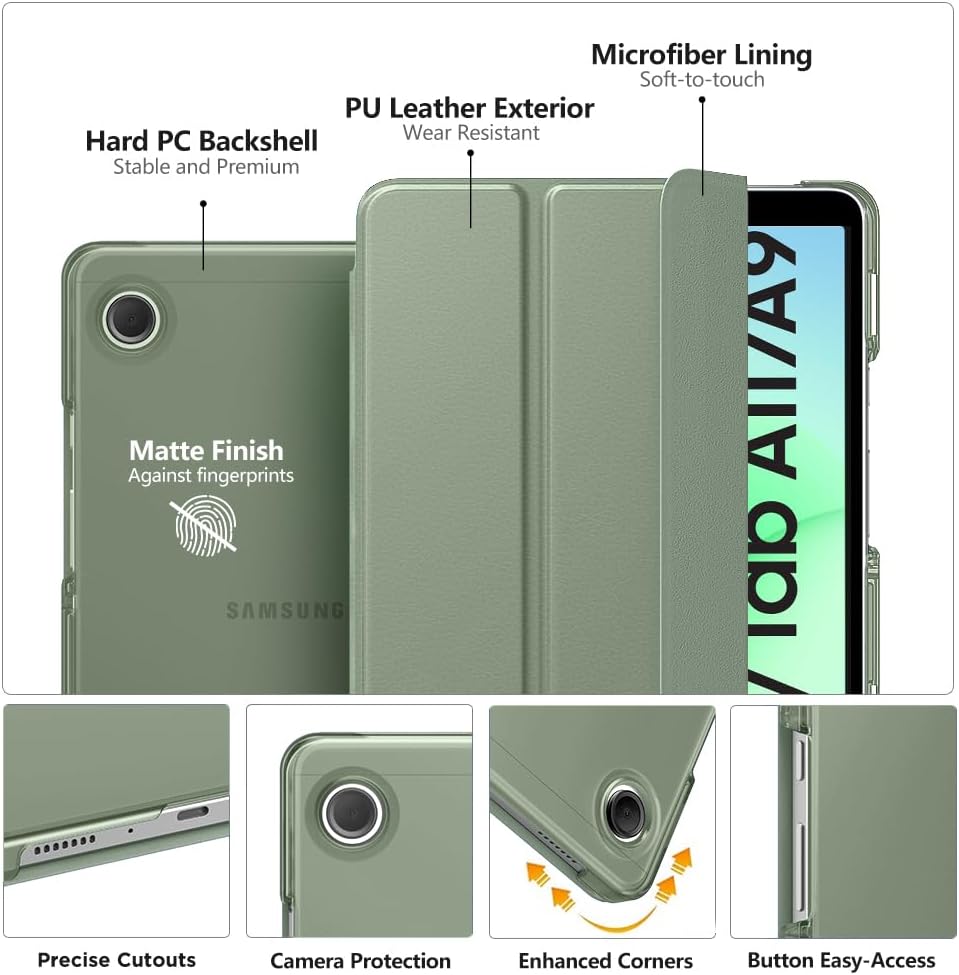 Thumbnail 2 de MoKo Tab A11/A9 case 8.7 inch smart stand