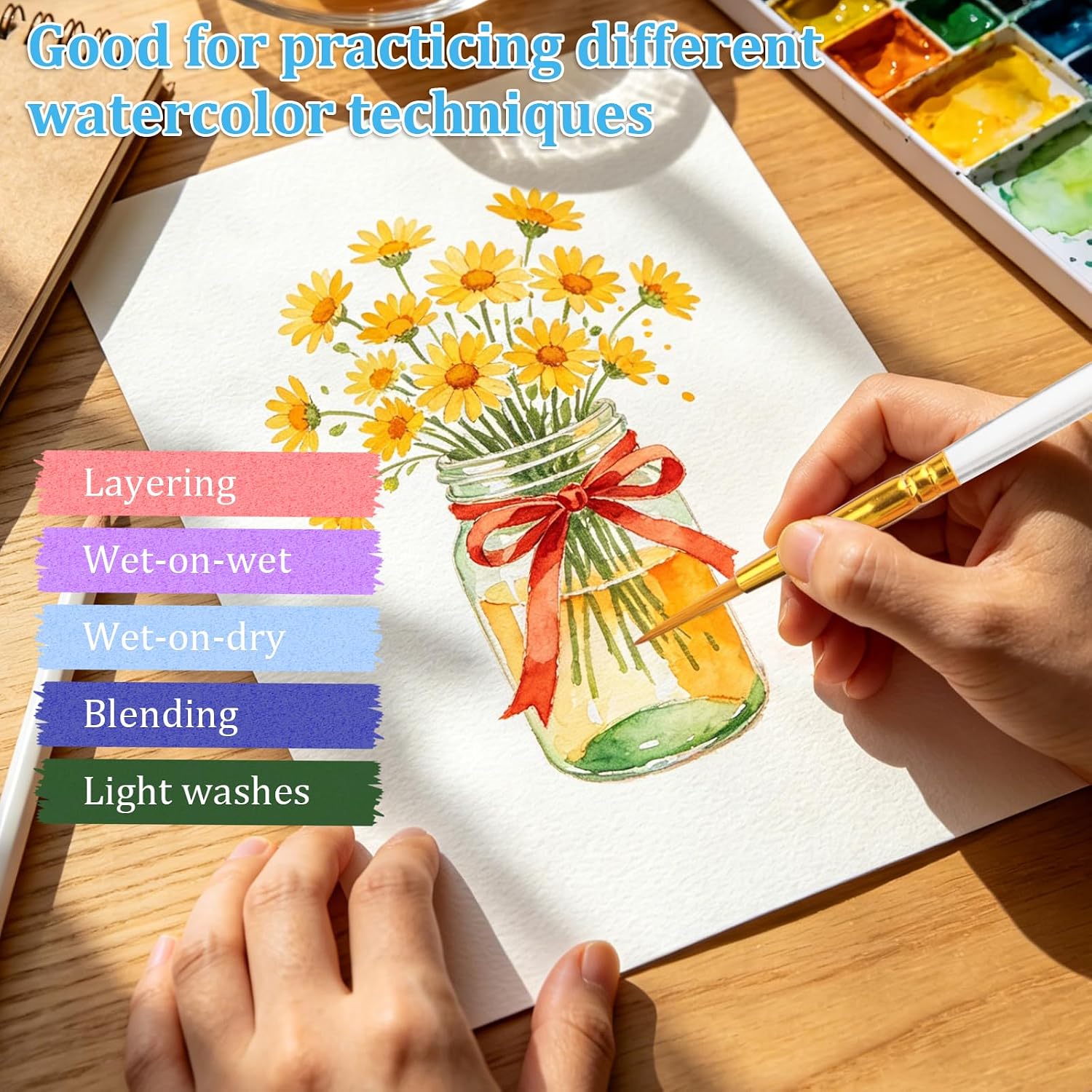 Thumbnail 5 de Watercolor Coloring Book, A4