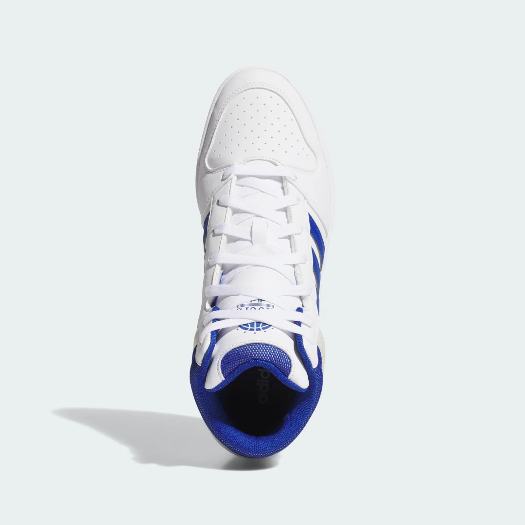 Detalle 2 de Adidas Zapatilla de media caña Hoops Classic en blanco
