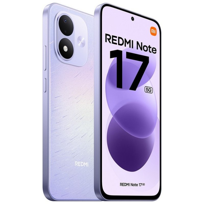 Detalle 2 de Xiaomi REDMI Note 17 5G 6GB 128GB 6.99" Púrpura: gran pantalla y conectividad para uso intensivo