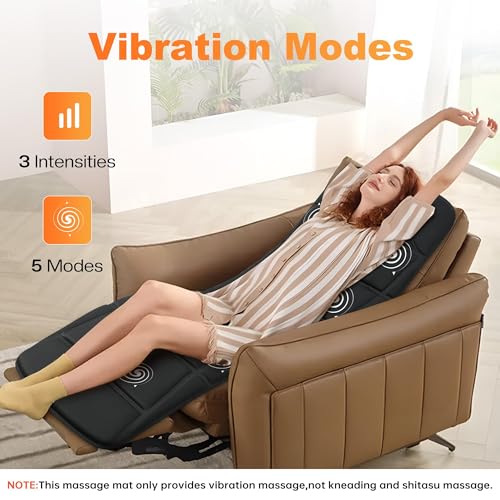 Detalle 2 de CILI Full Body Massage Mat with Heat and Vibration ⚙