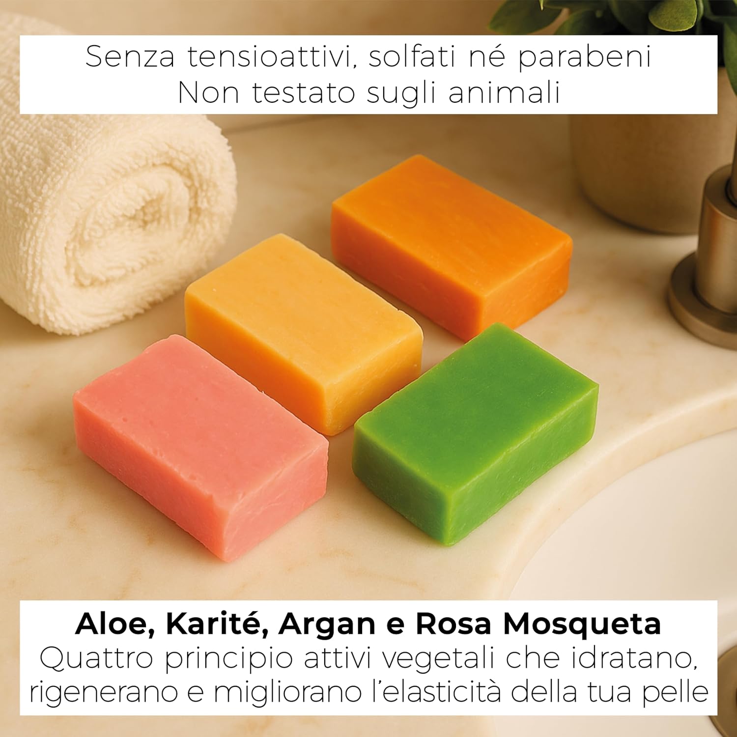 Thumbnail 1 de CABRERIZO SOAP Set Saponette Profumate 4 x 125 g