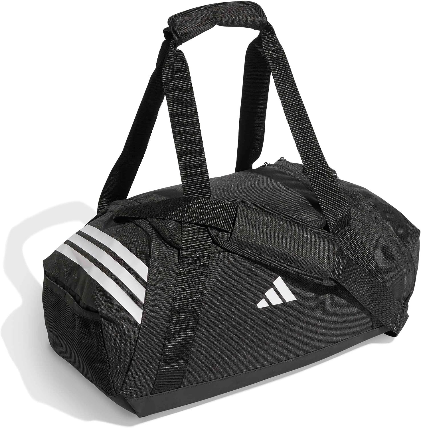 Thumbnail 2 de adidas Unisex Tiro Duffle Bag Small – kompakter Reiserucksack mit Reißverschluss, Schwarz/Weiß