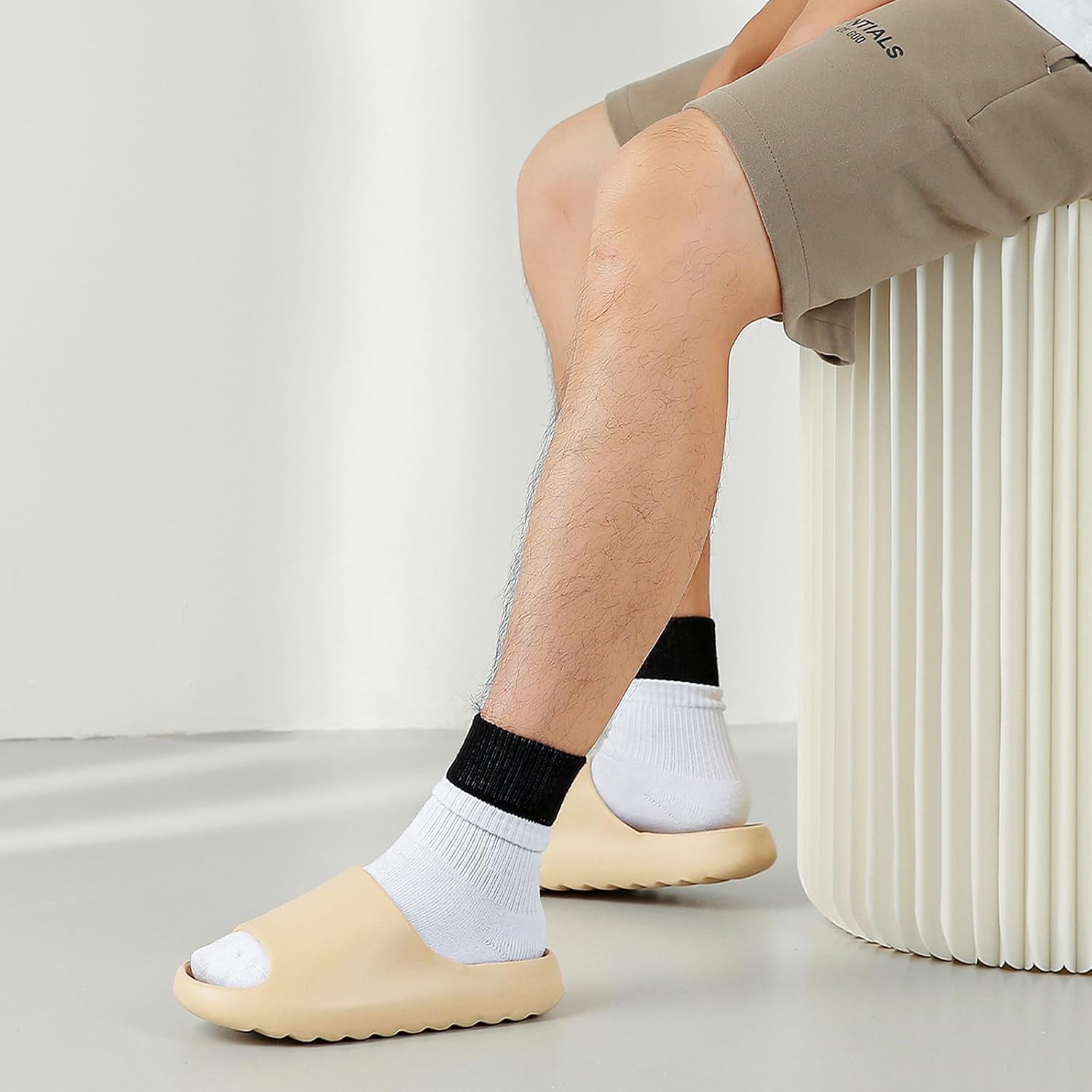 Thumbnail 5 de Jesindr Ciabatte Cozy Slides uomo donna 3,5 cm