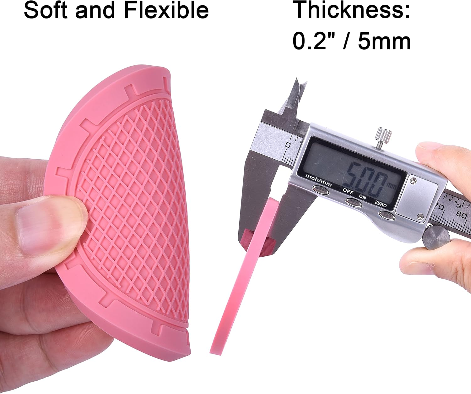 Thumbnail 3 de PVC Car Coasters Wisdompro 4 Pack (2.75" Pink) for Cup Holder Inserts