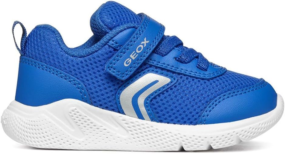 Thumbnail 6 de Geox Baby Jungen B Sprintye CSneaker – atmungsaktiver Klett-Schuh mit silbernen Akzenten